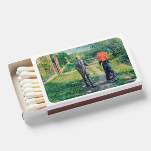 Gustave Caillebotte - The Path Uphill Matchboxes