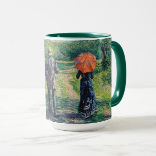 Gustave Caillebotte _ The Path Uphill Mug