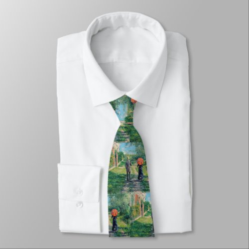 Gustave Caillebotte _ The Path Uphill Neck Tie