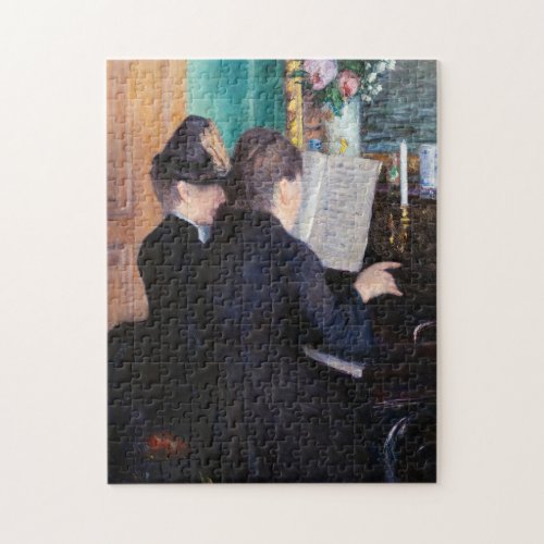 Gustave Caillebotte _ The Piano Lesson Jigsaw Puzzle