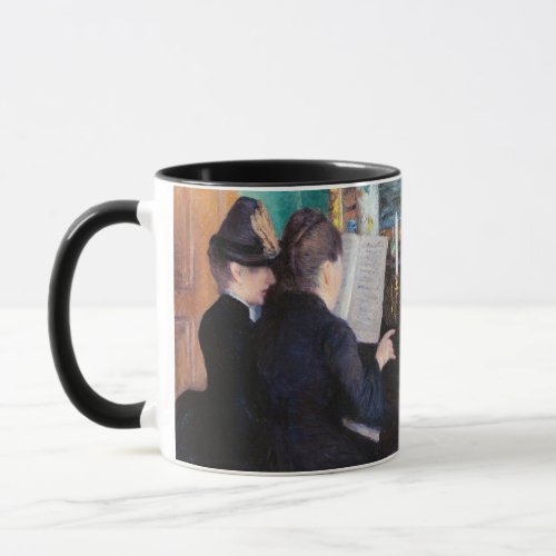 Gustave Caillebotte _ The Piano Lesson Mug
