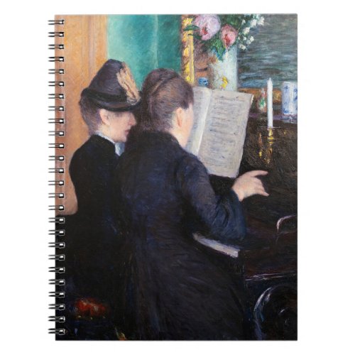 Gustave Caillebotte _ The Piano Lesson Notebook