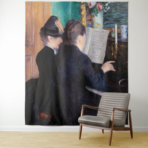 Gustave Caillebotte _ The Piano Lesson Tapestry