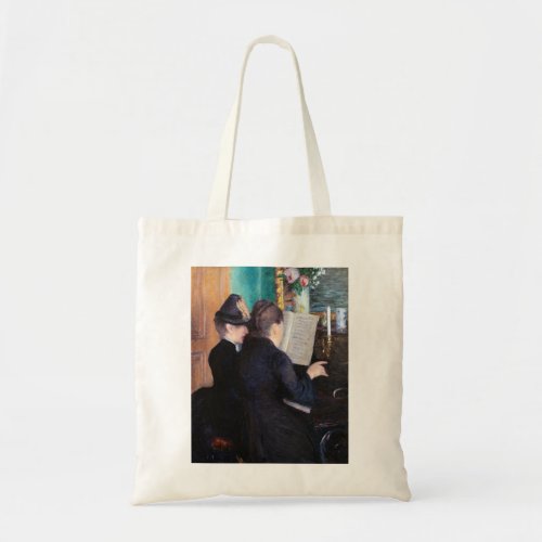 Gustave Caillebotte _ The Piano Lesson Tote Bag
