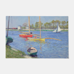 Gustave Caillebotte - The Seine at Argenteuil Doormat
