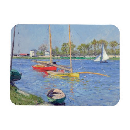 Gustave Caillebotte _ The Seine at Argenteuil Magnet