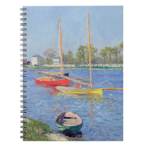 Gustave Caillebotte _ The Seine at Argenteuil Notebook