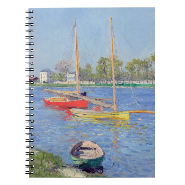 Gustave Caillebotte - The Seine at Argenteuil Notebook (Front)