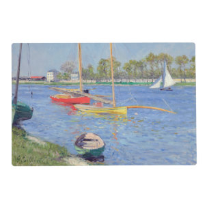 Gustave Caillebotte - The Seine at Argenteuil Placemat