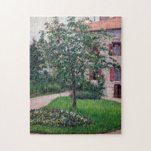 Gustave Caillebotte _ Trees in Blossom Jigsaw Puzzle