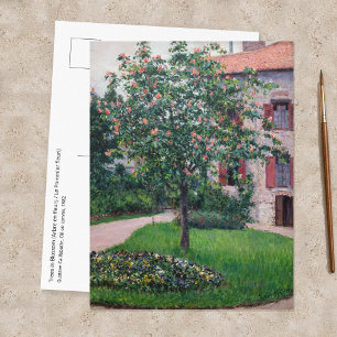 Gustave Caillebotte - Trees in Blossom Postcard