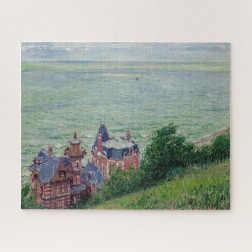 Gustave Caillebotte _ Villas at Trouville Jigsaw Puzzle