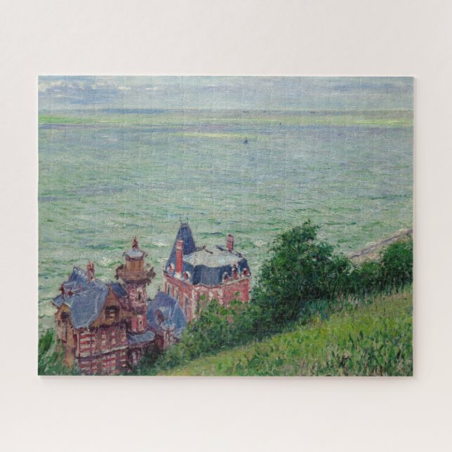 Gustave Caillebotte - Villas at Trouville Jigsaw Puzzle (Horizontal)