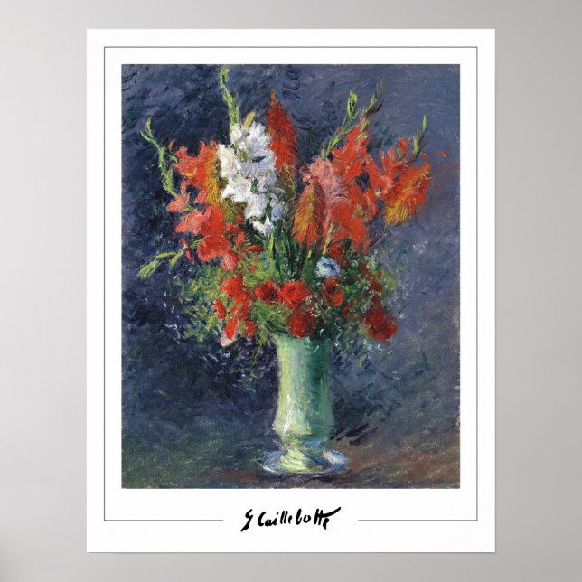 Gustave Caillebotte Zedign Art Poster #154 (Front)