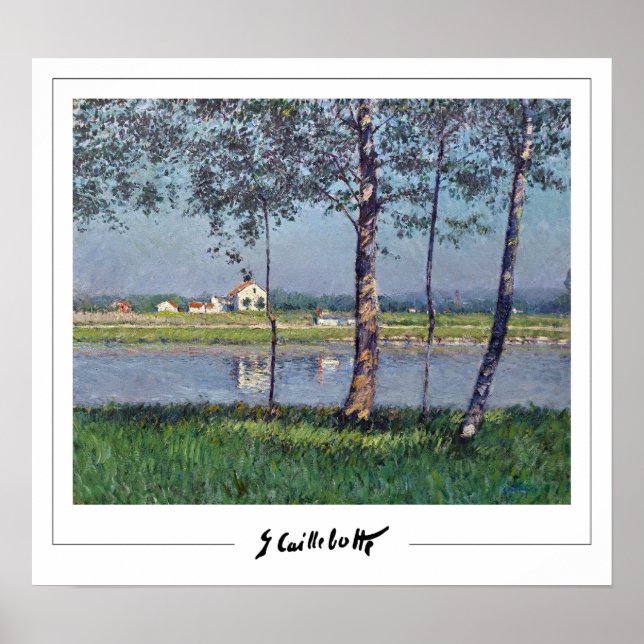 Gustave Caillebotte Zedign Art Poster #67 (Front)