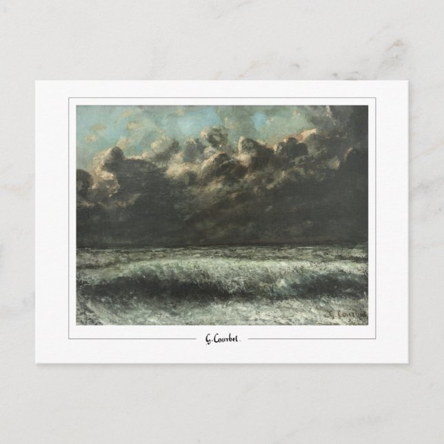 Gustave Courbet #1094 - Fine Art Postcard (Front)