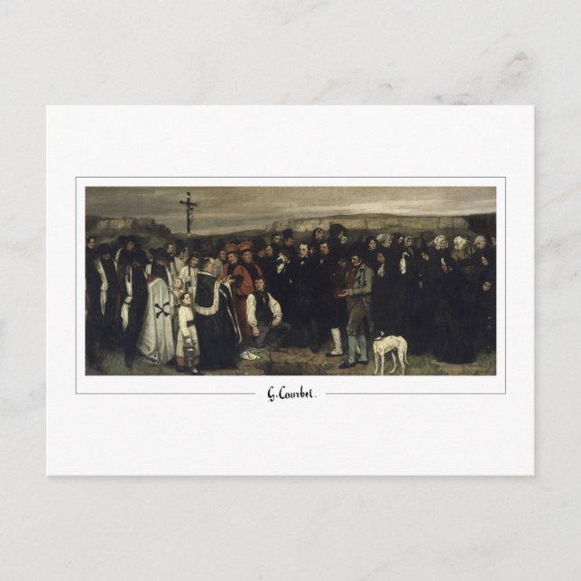 Gustave Courbet #389 - Fine Art Postcard (Front)