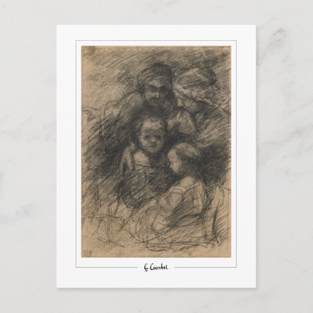 Gustave Courbet #843 - Fine Art Postcard (Front)