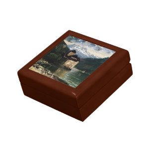 Gustave Courbet- Chateau du Chillon Jewelry Box