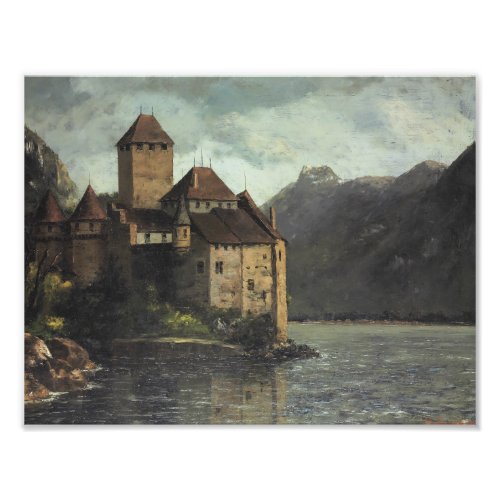 Gustave Courbet _ Chillon Castle Photo Print