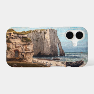 Gustave Courbet - Cliffs at Etretat after Storm iPhone 17 Case