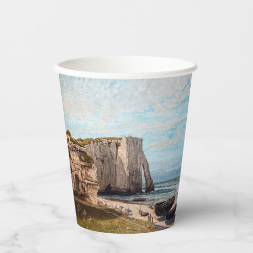Gustave Courbet _ Cliffs at Etretat after Storm Paper Cups