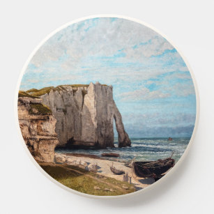 Gustave Courbet - Cliffs at Etretat after Storm PopSocket