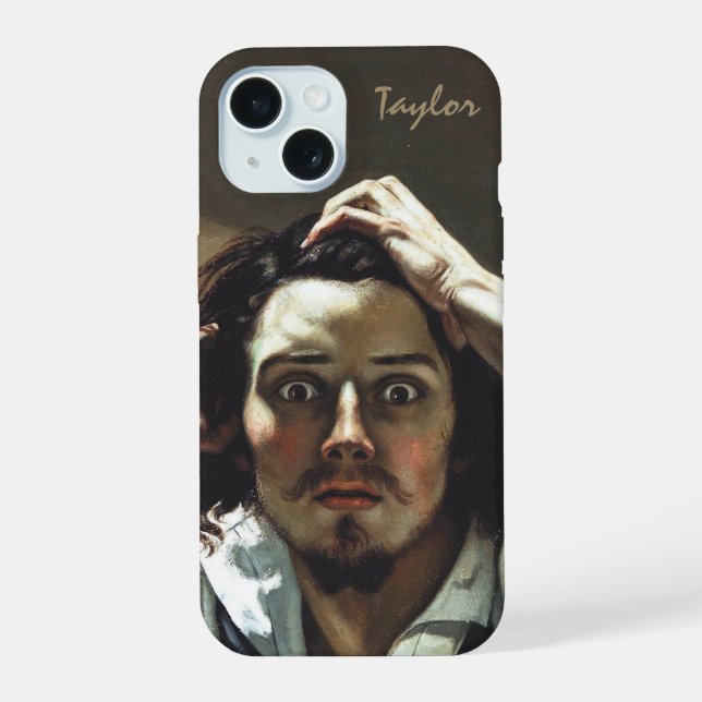Gustave Courbet Le Désespéré – Customizable iPhone 15 Case (Back)
