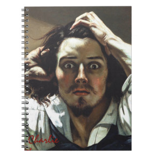 Gustave Courbet Le Désespéré _ Personalized Notebook