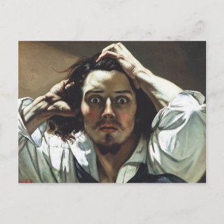 Gustave Courbet - Self-portrait the desperate man Postcard