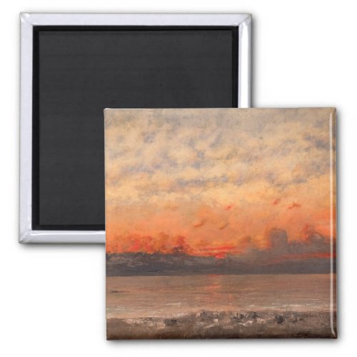 Gustave Courbet _ Sunset Magnet