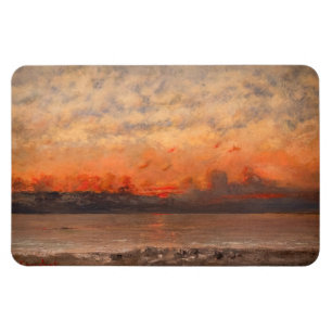 Gustave Courbet - Sunset Magnet
