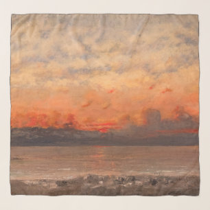 Gustave Courbet - Sunset Scarf
