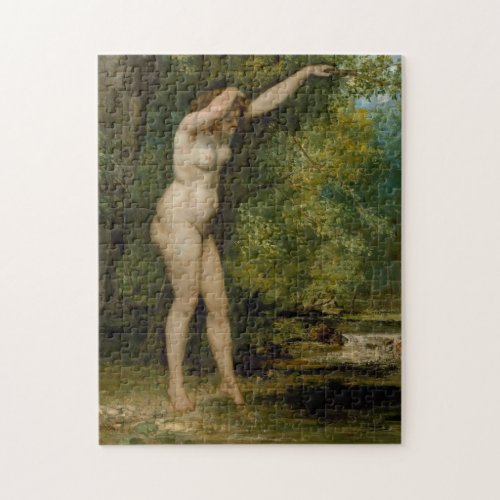 Gustave Courbet  The Young Bather Jigsaw Puzzle