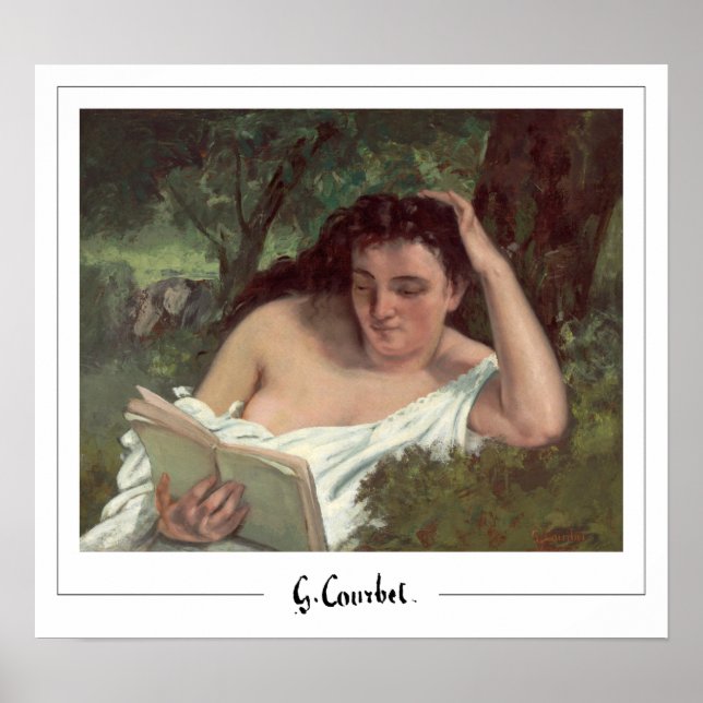 Gustave Courbet Zedign Art Poster #347-2 (Front)