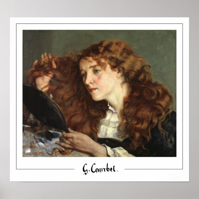 Gustave Courbet Zedign Art Poster #97-2 (Front)