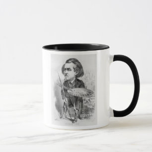 Gustave Dore (1832-83), caricature from 'Le Boulev Mug