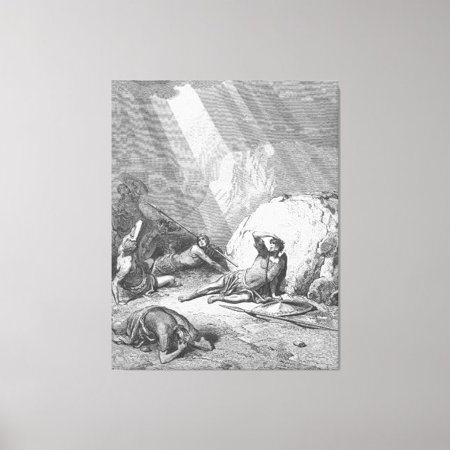 Gustave Doré - Acts 9 The Conversion of Saul Canvas Print (Front)