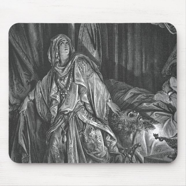 Gustave Dore - Judith And Holofernes Mouse Pad (Front)