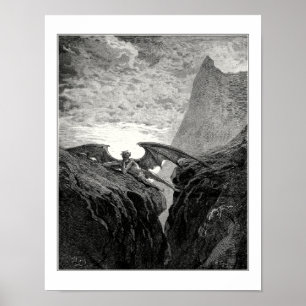 Gustave Dore: Now Night her course began Poster