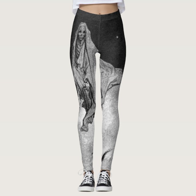 Gustave Dore - The Raven Leggings (Front)