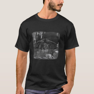 Gustave Dore Vision of Hell Devil Satan Lucifer Da T-Shirt