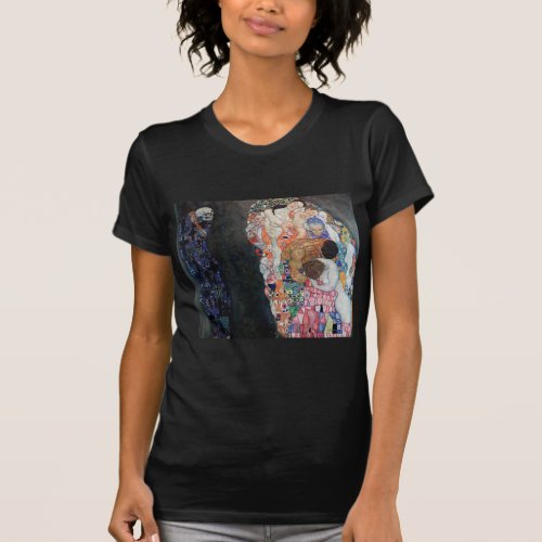Gustave Klimt Life and Death T_Shirt