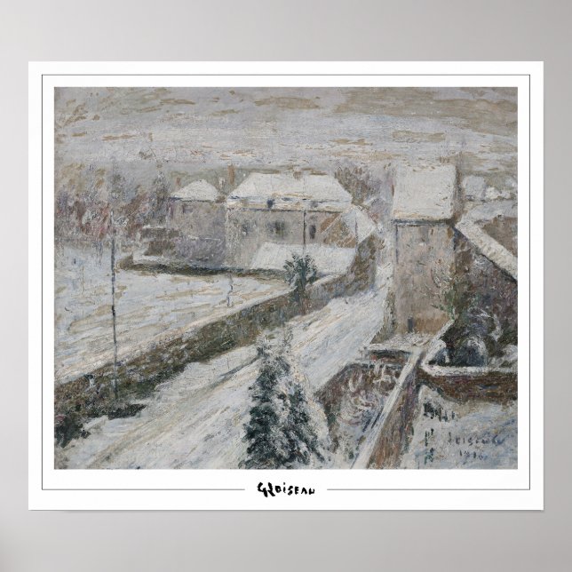 Gustave Loiseau Zedign Art Poster #145 (Front)