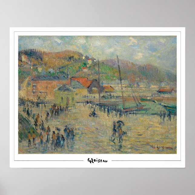Gustave Loiseau Zedign Art Poster #183 (Front)