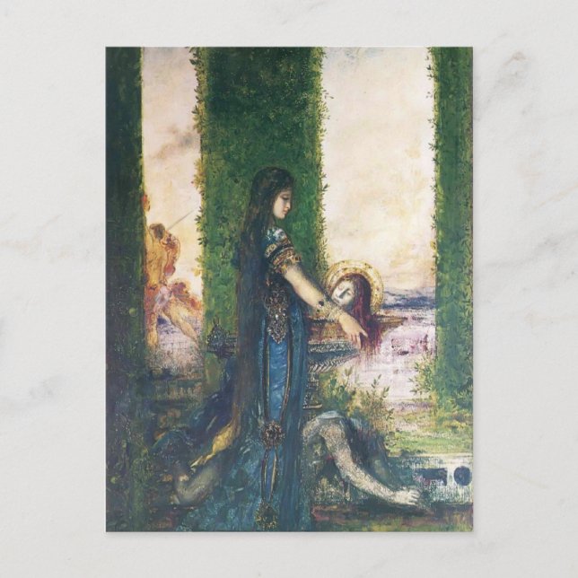 Gustave Moreau: Salome in the Garden Postcard (Front)