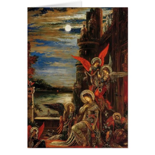 Gustave Moreau- St. Cecilia Cards (Front)