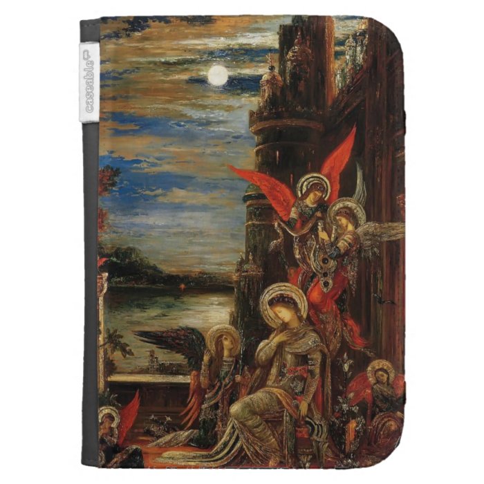 Gustave Moreau  St. Cecilia Kindle Folio Case