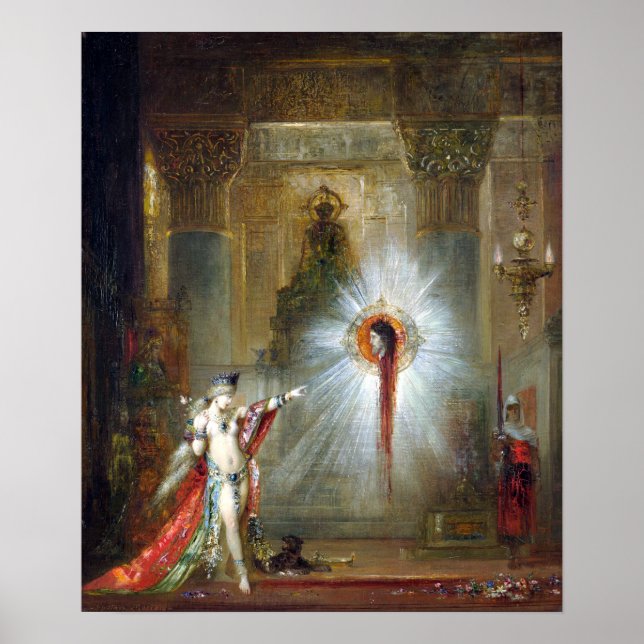 Gustave Moreau The Apparition Poster (Front)