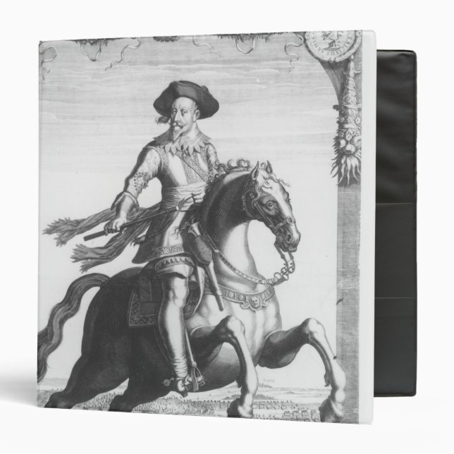 Gustavus Adolphus II, King of Sweden, on Binder (Front/Inside)
